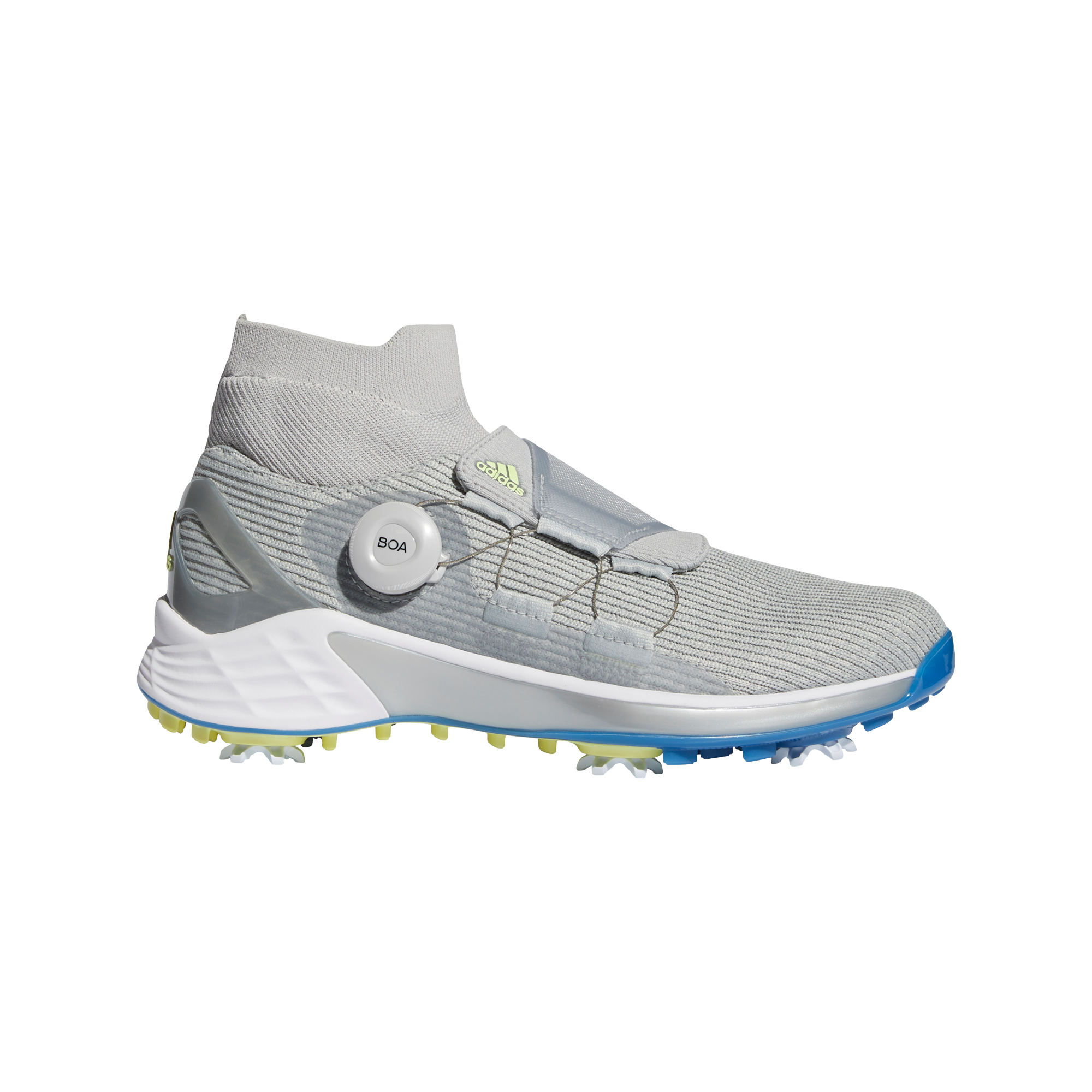 adidas golf レディース 23cm WZ021 MOTION BOA Women's ZG 21 MOTION BOA Spiked Golf Shoe - Grey | ADIDAS | Golf